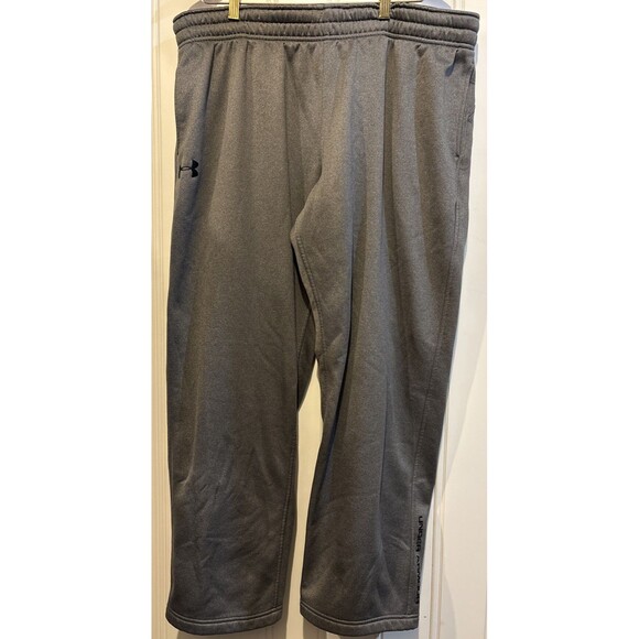 Under Armour Men's Rival Fleece Loose Fitting Sweatpants 3XL Charcoal Gray - Picture 1 of 15